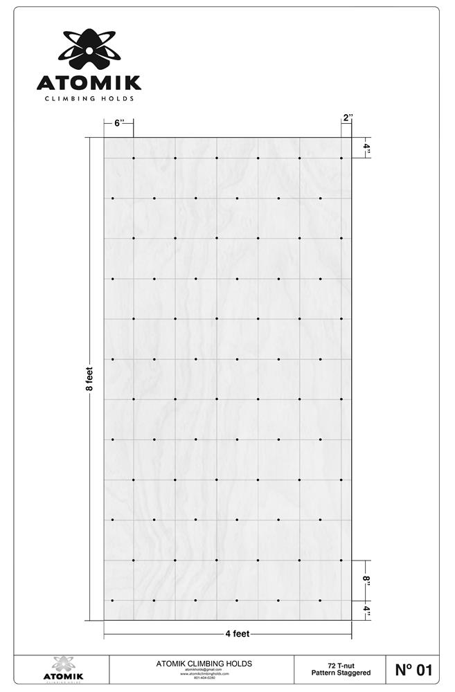 Accurate 72 T-nut Cut Sheet
